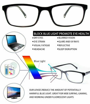Blue Light Blocking Glasses For Men & Women