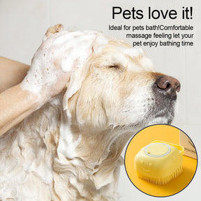 Soft Silicone Dog Massage Brush
